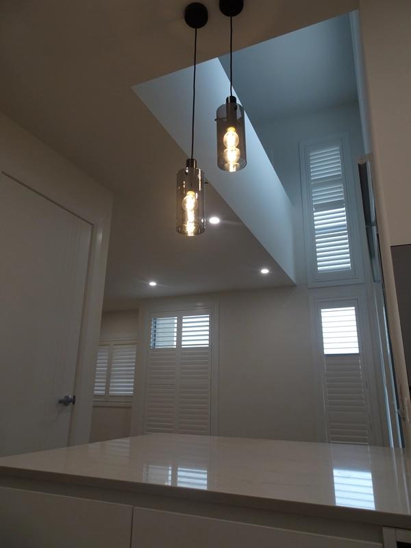 Natural lighting detail – Umina Beach townhouse
