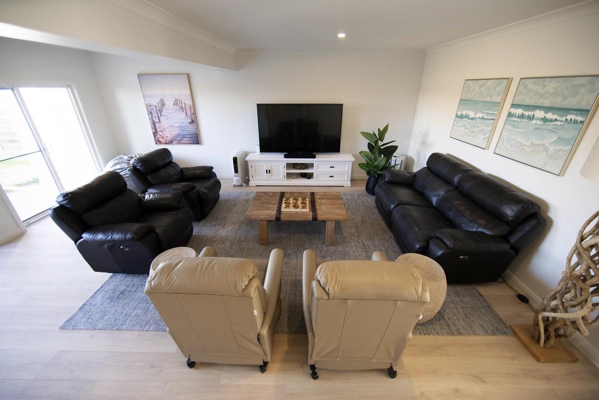 Living room – The Entrance renovation
