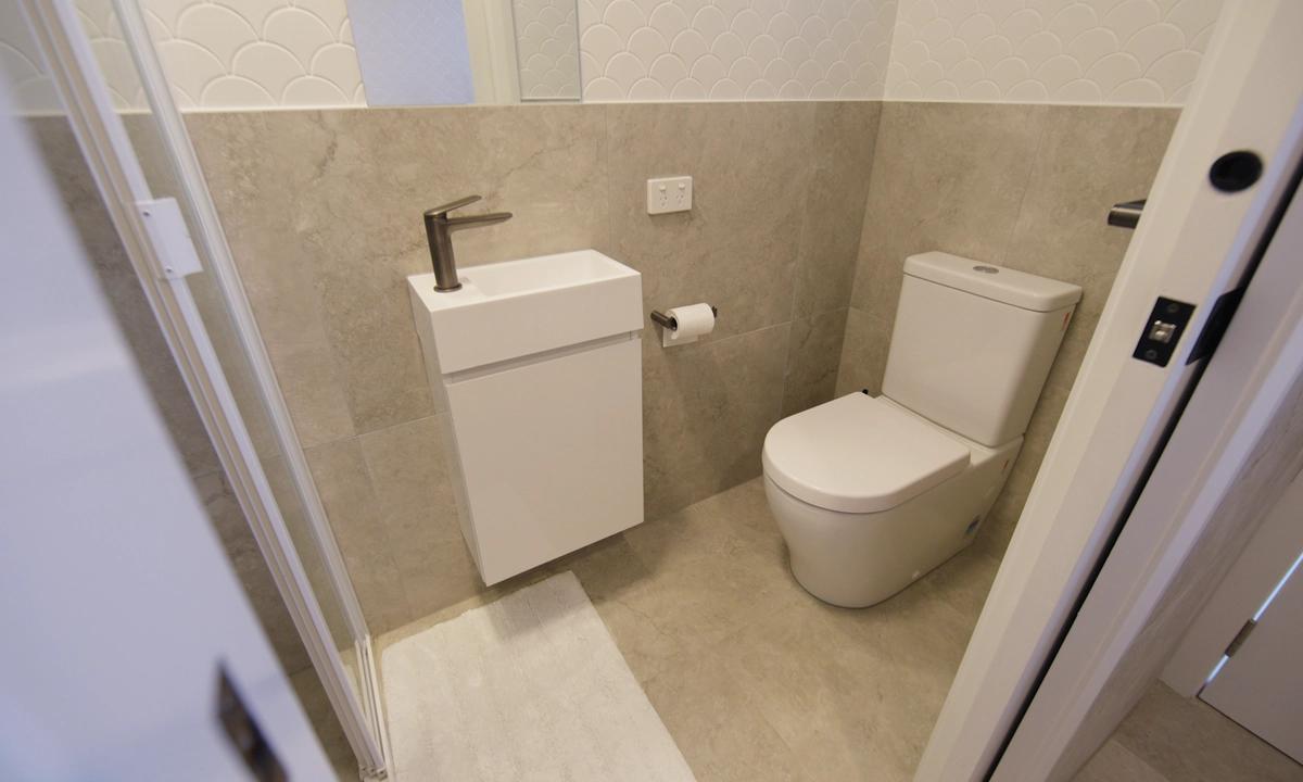 Bathroom – The Entrance renovation
