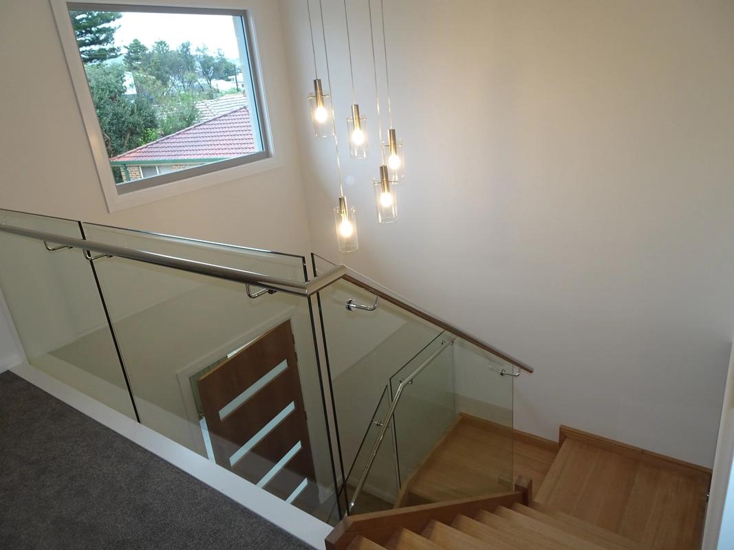 Stairs with natural lighting – Umina Beach townhouse