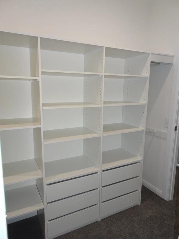 His and her wardrobe – Umina Beach townhouse