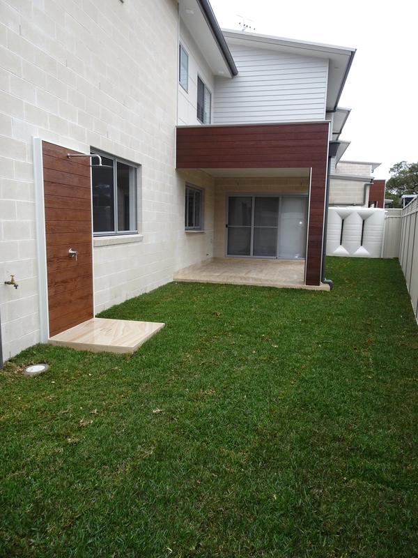 Backyard – Umina Beach townhouse