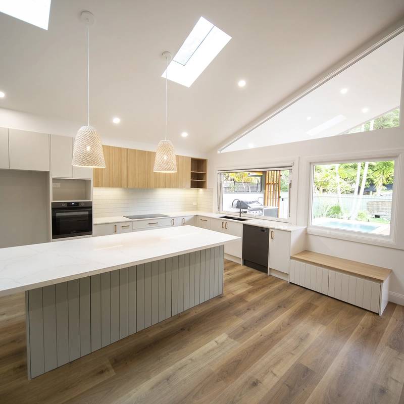 Open plan living – Bensville renovation