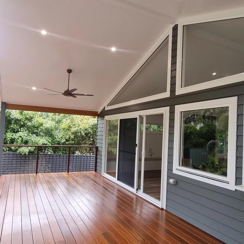 Back door to alfresco – Bensville renovation